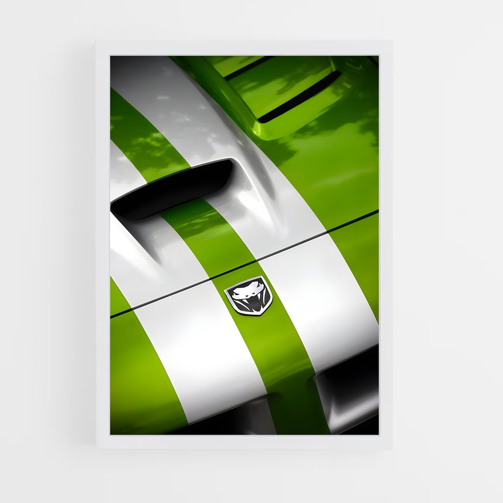 Poster Viper Verve – affiche Dodge (vue 3)